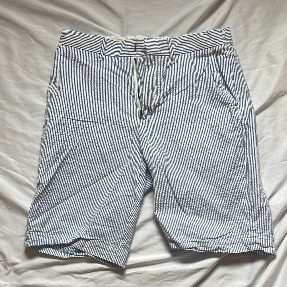 men’s crewcuts seersucker shorts